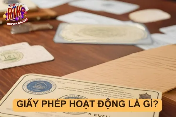 Giấy phép hoạt động - Đảm Bảo Uy Tín Và Pháp Lý Cho Người Chơi